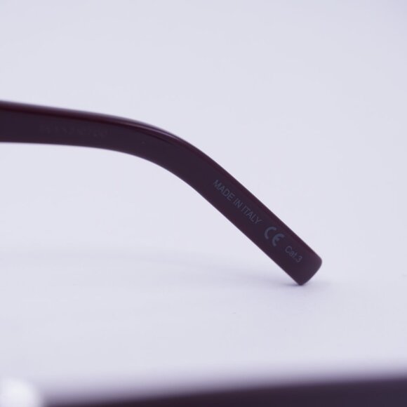 Saint Laurent SLM40 006 Sunglasses Red Square Frame, Grey Lenses - Picture 8 of 11